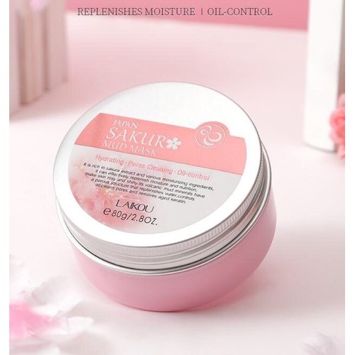 Mặt nạ ngủ sakura laikou, mặt nạ ngủ bùn đất sét hoa anh đào sakura laikou