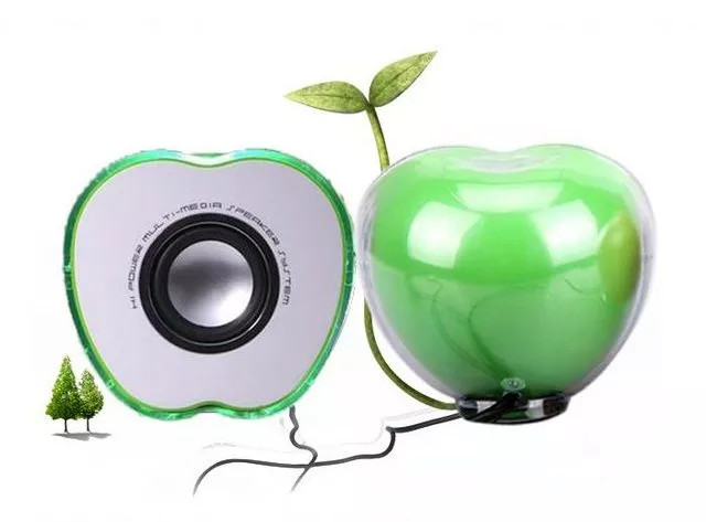 Loa nghe nhạc vi tính hình trái táo