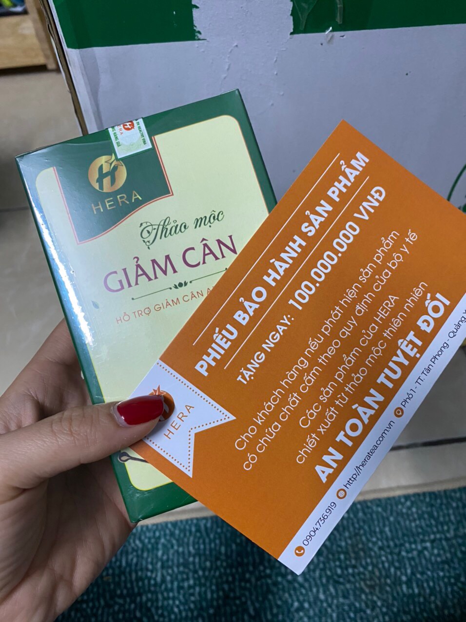 [HCM]Thảo mộc giảm cân Hera plus hộp 30 viên