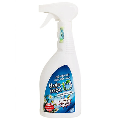 Bình xịt diệt Kiến, Gián, Muỗi Thảo mộc 10s