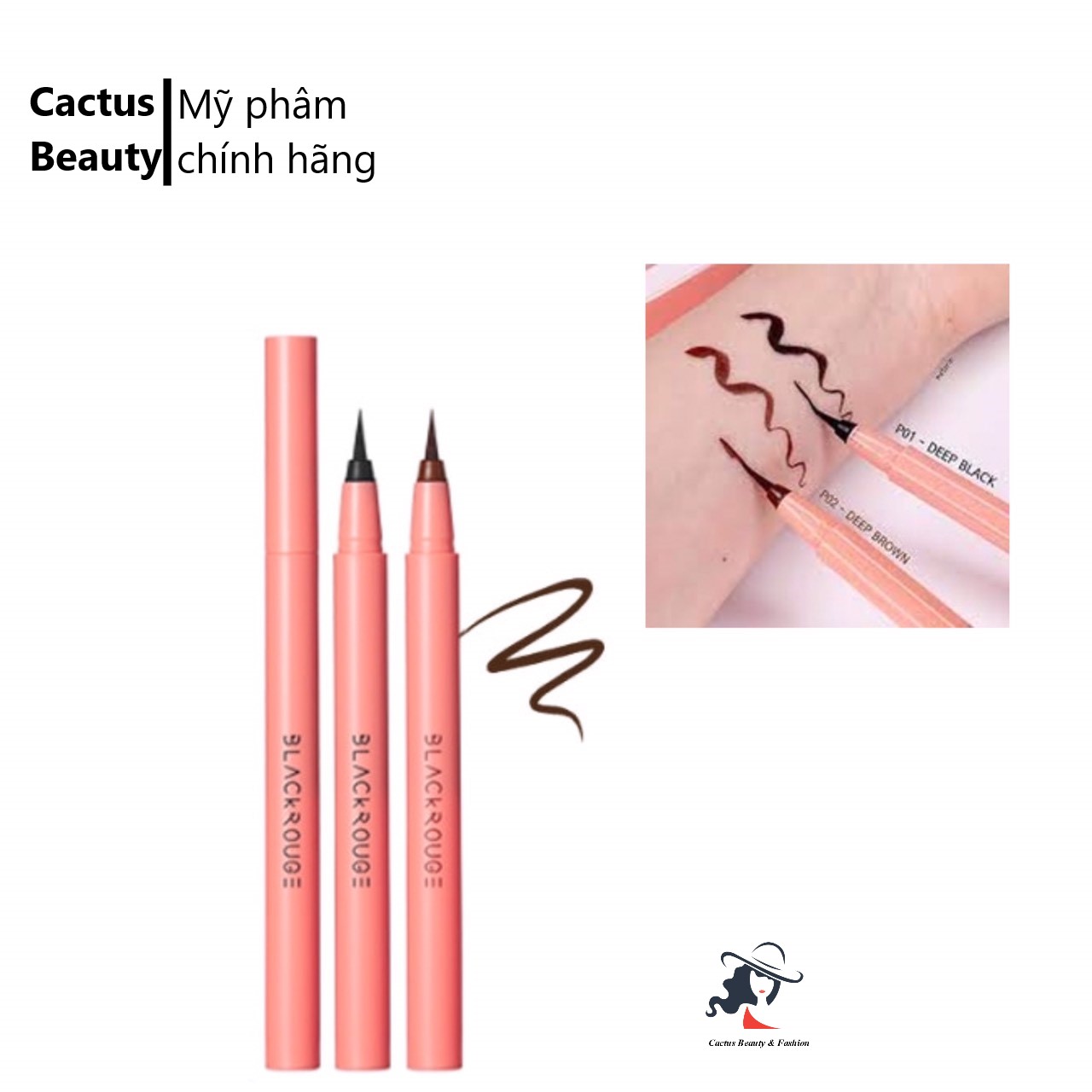 [HCM]Bút Kẻ Mắt Nước Blackrouge All Day Power Proof Pen Liner