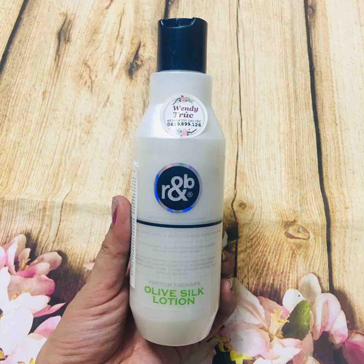 Kem dinh dưỡng bóng tóc r&b phyton therapy olive silk lotion 250ml