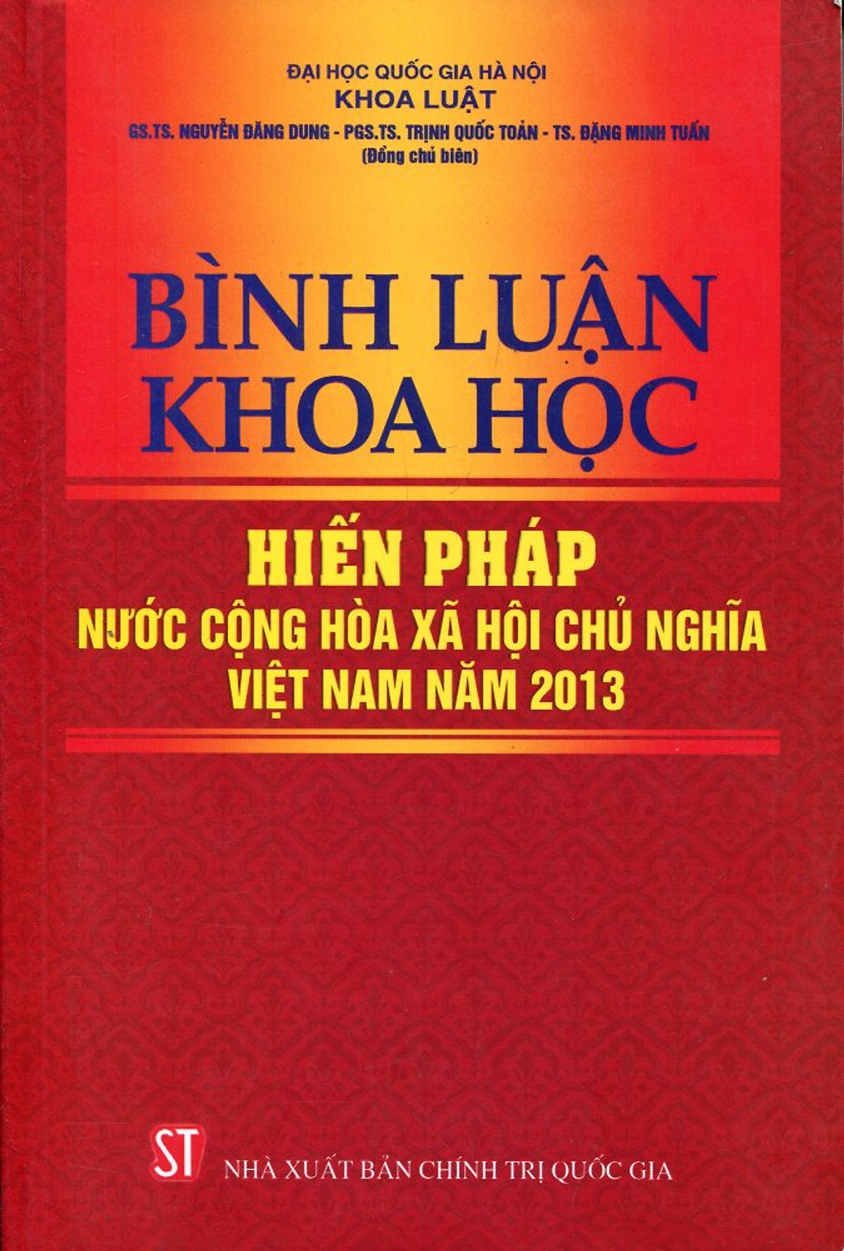 Bình luận khoa học hiến pháp nước cộng hòa xã hội chủ nghĩa việt nam
