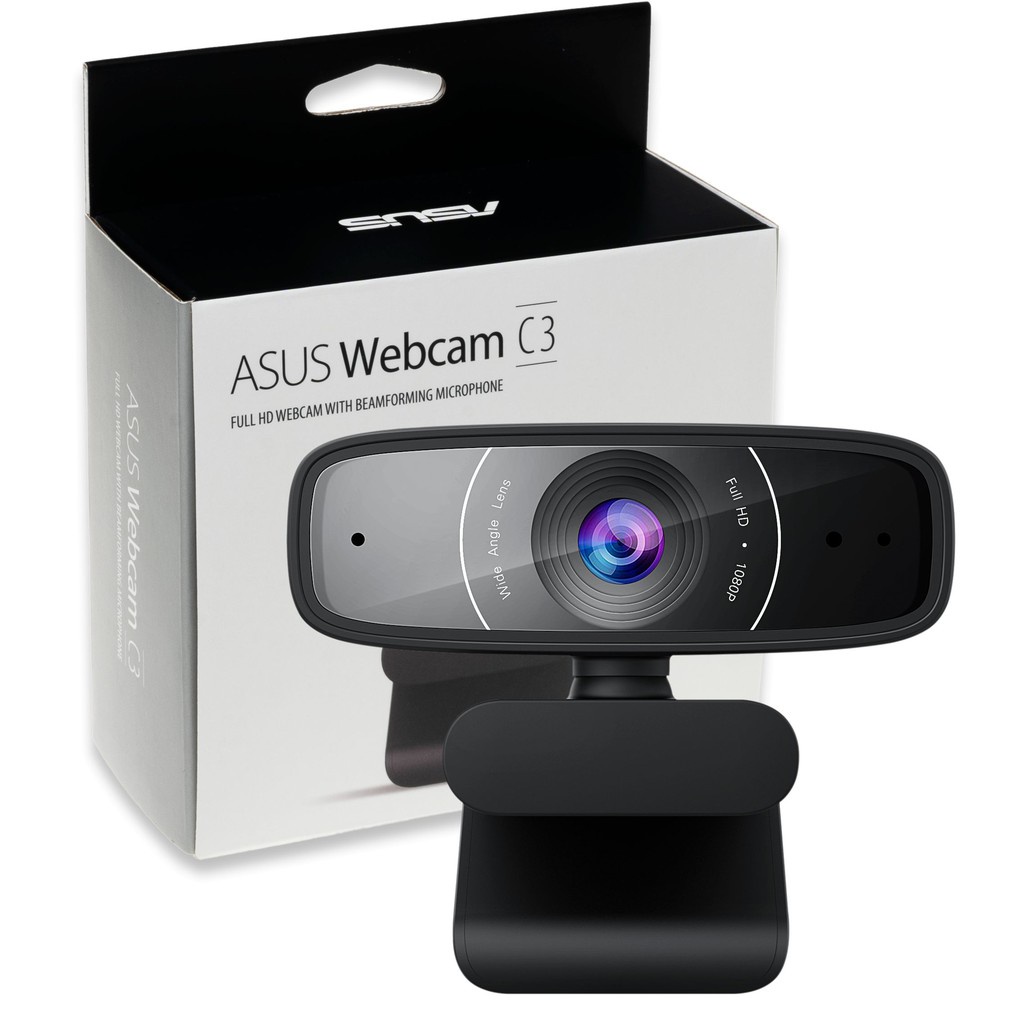 Webcam hoco gm101 2k, logitech c310, webcam asus c3 1080p kèm mic thu âm cho trẻ học trực tuyến, công ty họp online, video call, live stream