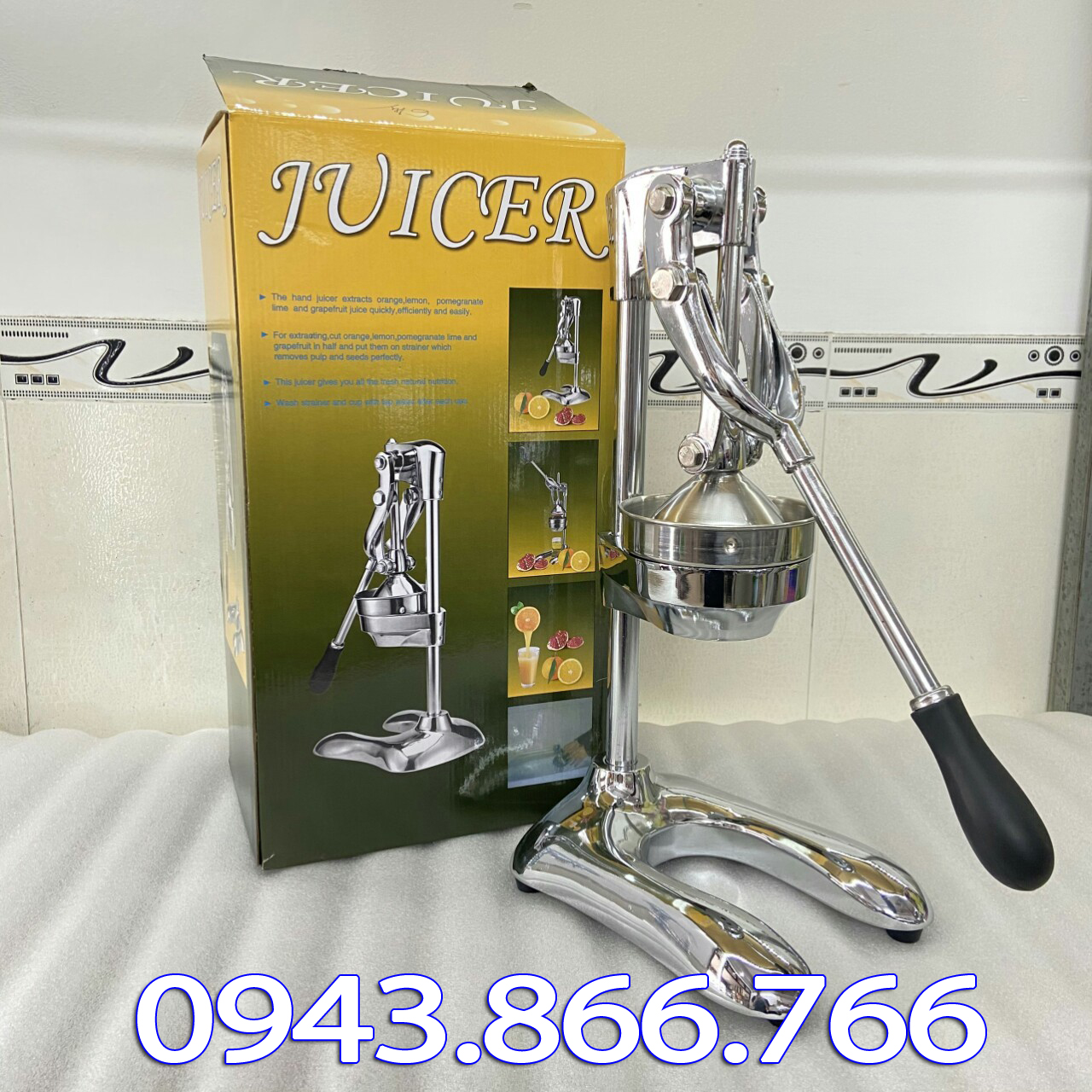 MÁY ÉP CAM THỦ CÔNG 6KG NGUYÊN KIỆN HÃNG JUICER