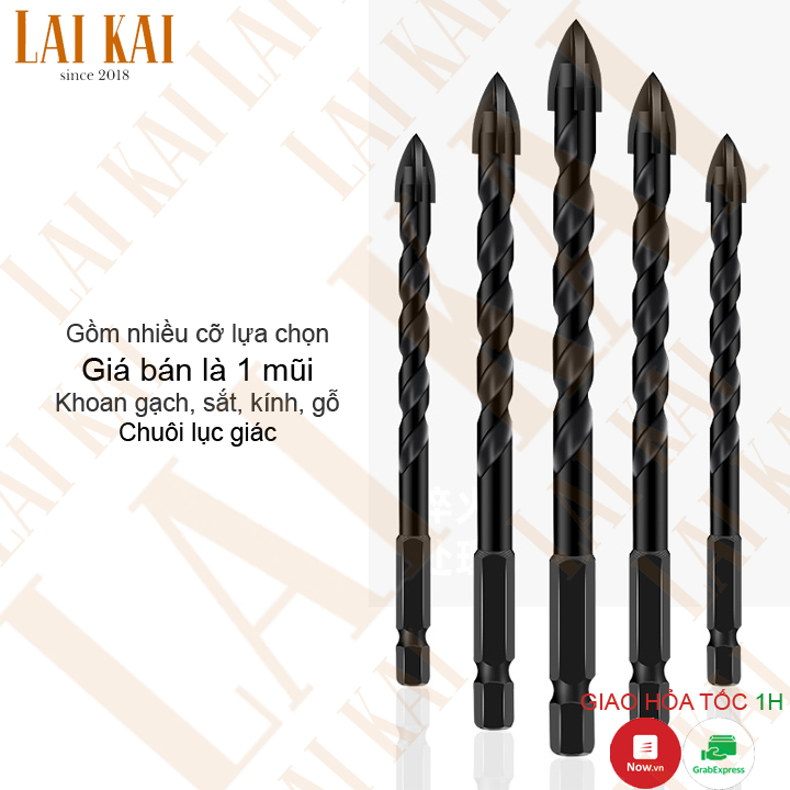 Mũi khoan đa năng chuôi lục giác
