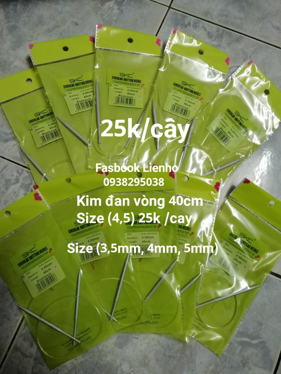 KIM ĐAN VÒNG 40CM