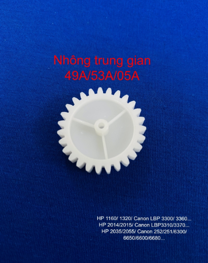 Nhông Trung Gian máy in 49a - 53a - 05a Loại Thường