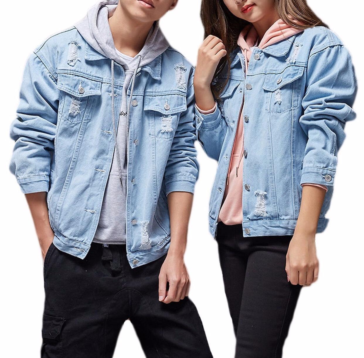 [HCM]Áo khoác jean nam - áo khoác jean unisex wax tinh tế cổ điển rất đẹp CHI089 - Mua Ngay
