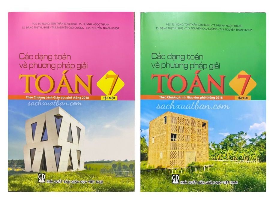 Sách các dạng toán và phương pháp giải toán 7 - nhà sách học liệu