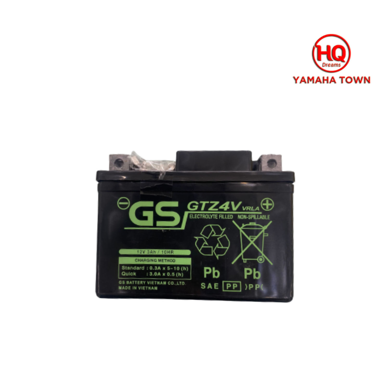 Ắc quy khô GS GTS4 12v phân phối chính hãng Yamaha