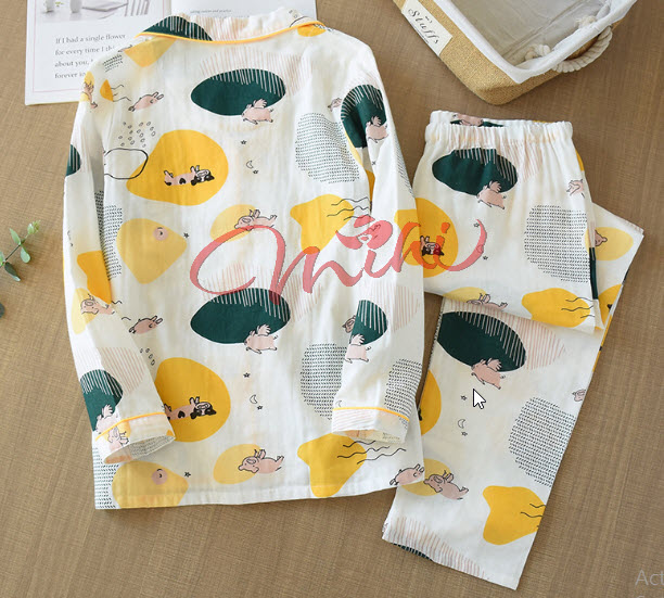 HÀNG MỚI Bộ đồ bầu, sau sinh cho con bú, Pijama thô đũi pig 2 màu