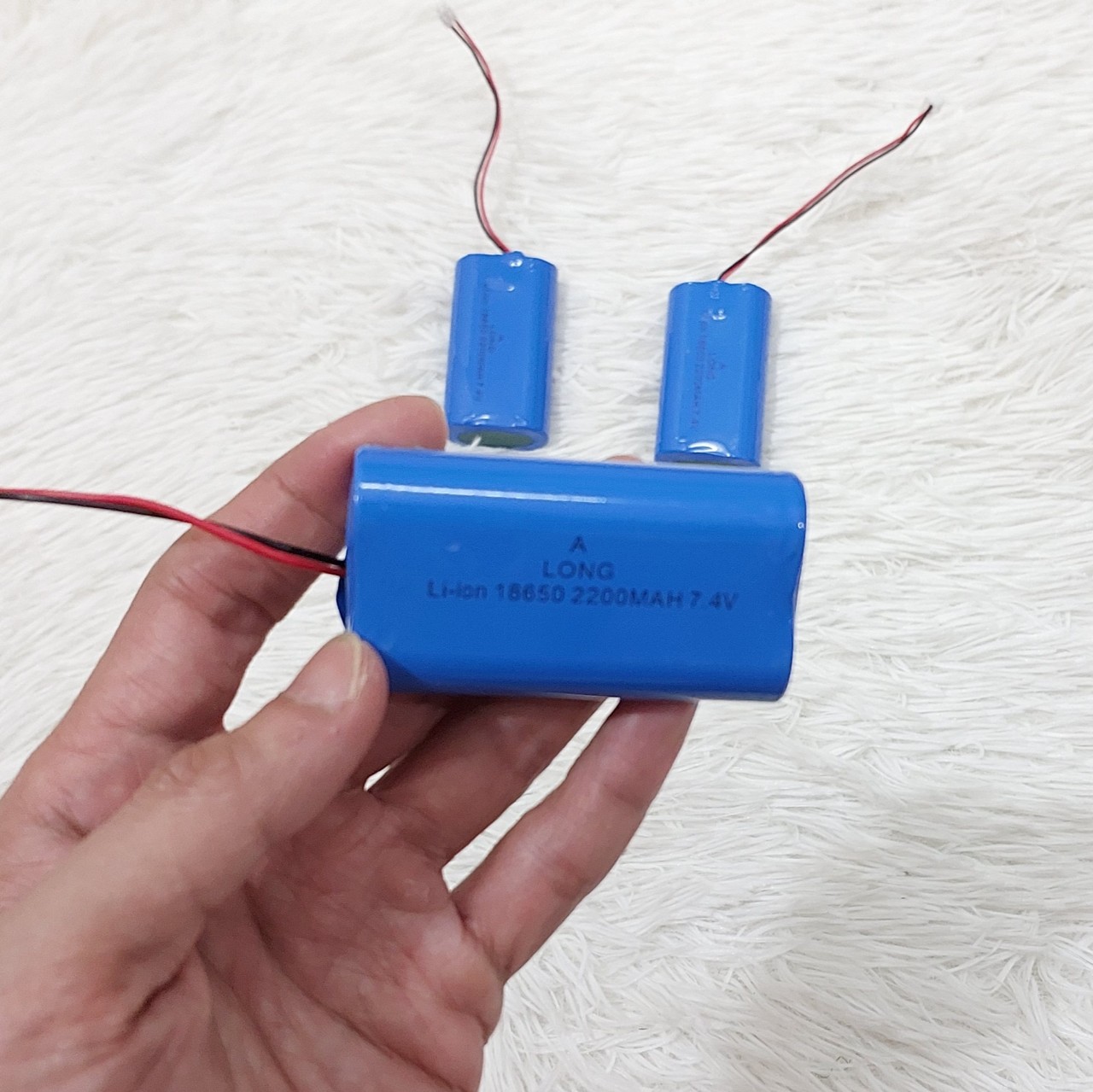 Pin máy along 2200-2400mah cho loa ws 898, ws 998 và q92, q92