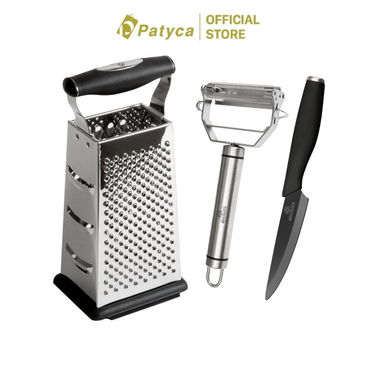 Bộ bào rau củ đăng năng inox - bảo hành 30 ngày - chính hãng benchusch