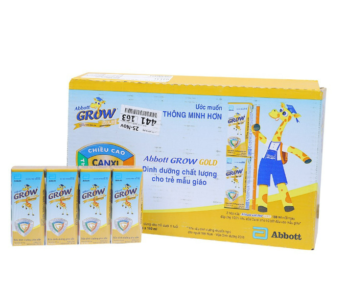Thùng 48 hộp sbps abbott grow gold 180ml.