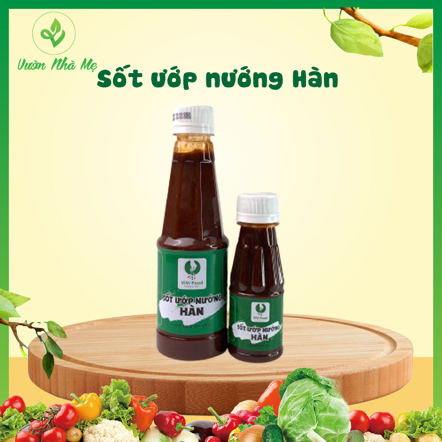 Sốt ướp nướng Hàn, Hưng Phát thơm ngon đậm đà 120gr,300gr - Vườn Nhà Mẹ - Cho món thịt nướng chuẩn vị Hàn