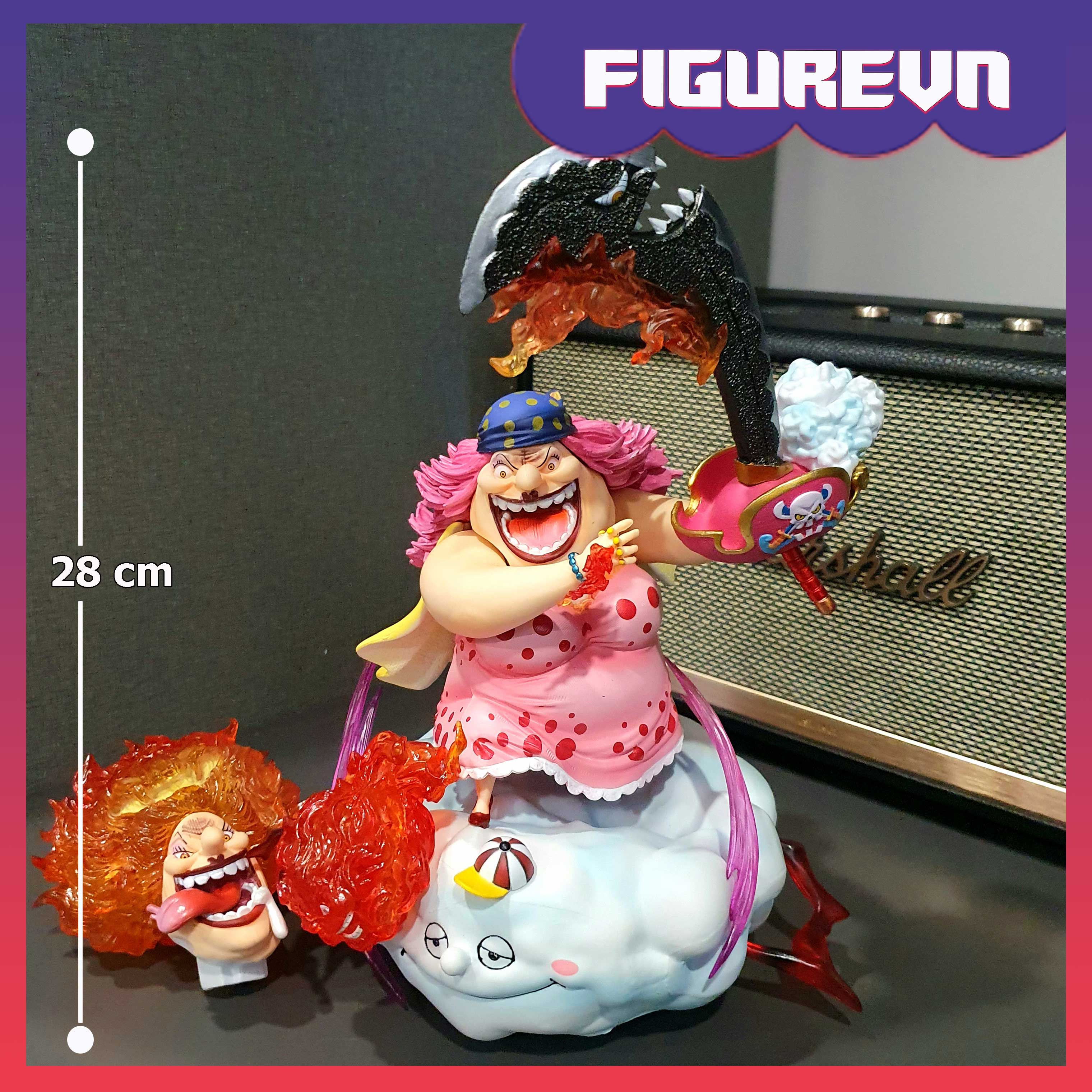 Mô hình big mom 28 cm - one piece