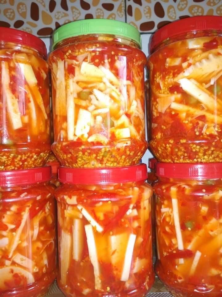 Măng ớt Siêu ngon đặc sản quê em Lạng sơn đây ạ