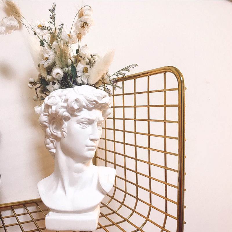 Tượng vua David trưng bày 15cm / 30cm decor nhà cửa văn phòng cửa hàng đạo cụ chụp ảnh