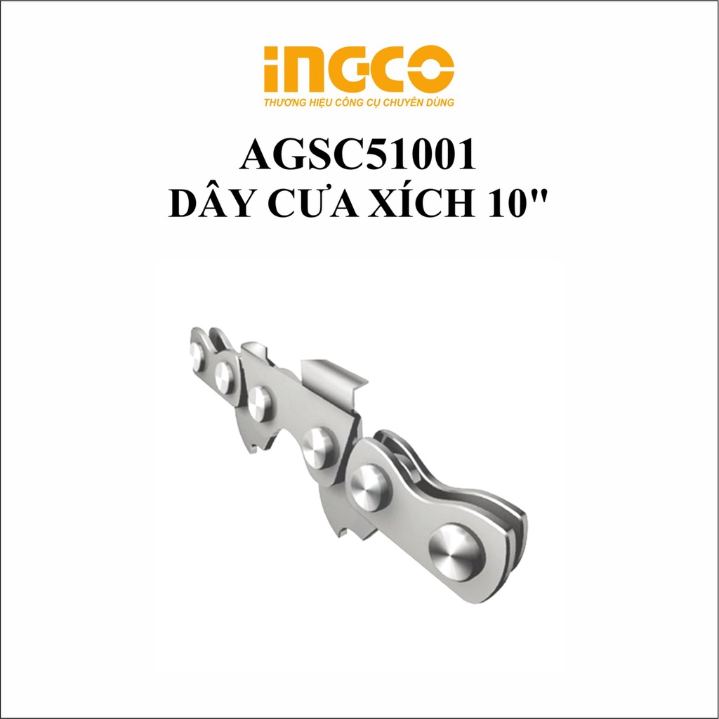 Dây cưa xích 10" INGCO AGSC51001