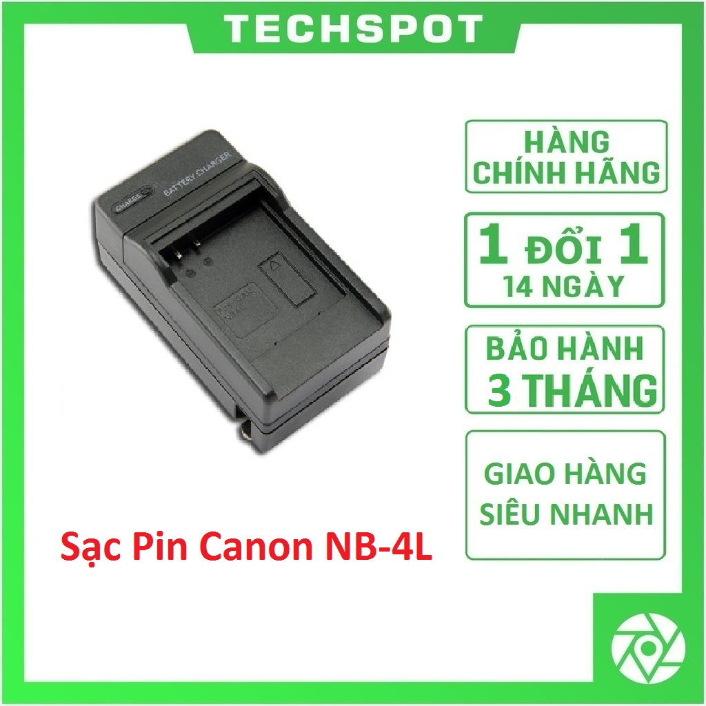 Sạc pin canon nb-4l | bảo hành 3 tháng