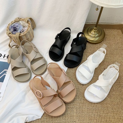 Dép Sandal Chống nước cao su quai chéo nhựa dẻo SDQ