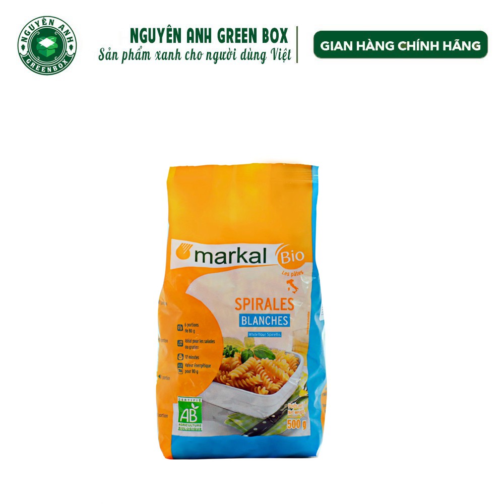 Mì xoắn trắng hữu cơ Markal giúp bảo hộ máu huyết trong cơ thể
