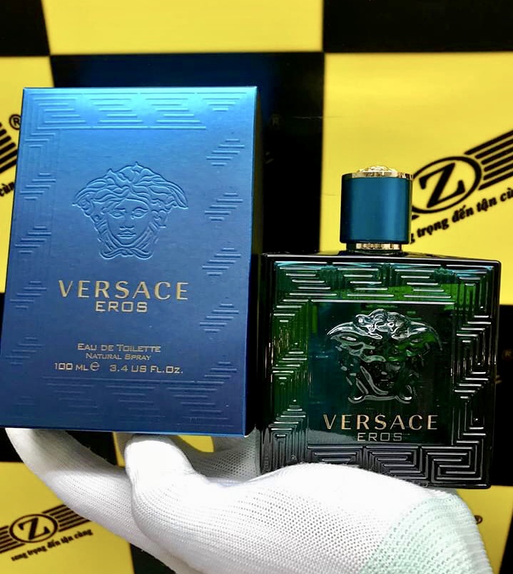 Versace eros. eau de toilette 100ml. sản xuất ý