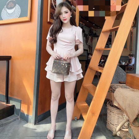 Set bộ thời trang giả chân váy dễ thương