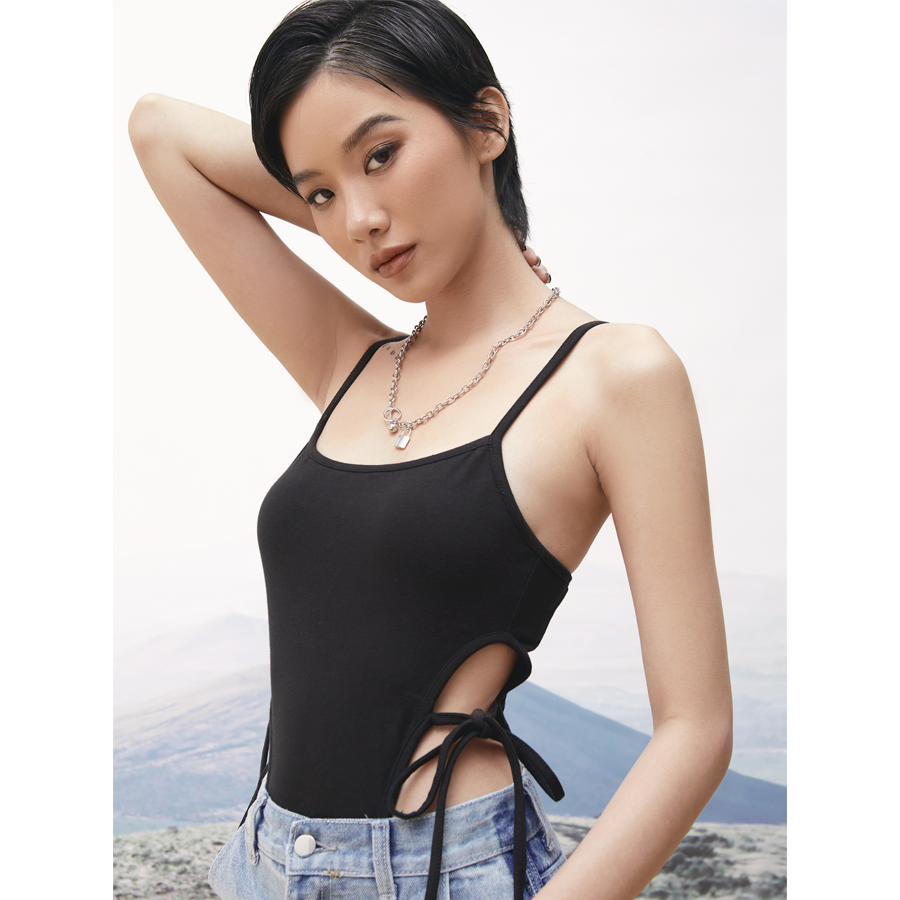 Áo thun 2 dây body suit