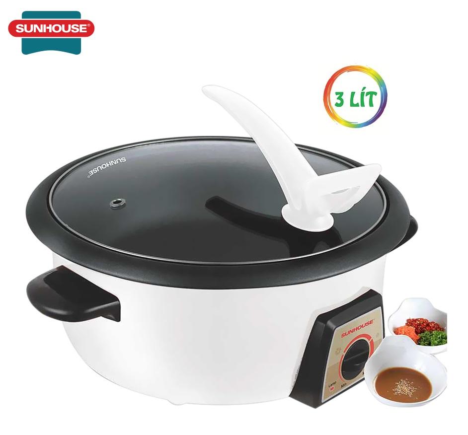 NỒI LẨU ĐIỆN 3 LÍT SUNHOUSE SHD4521 ( 1300W )