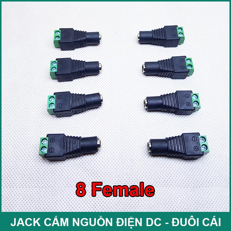 Jack cấm nguồn điện dc cái - 8 cái