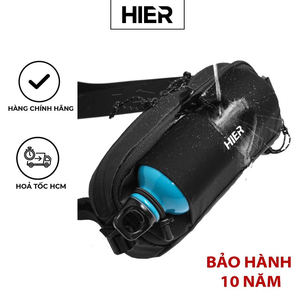 Túi đeo hông chạy bộ Utility Hier Running Belt Bag đựng bình nước điện thoại chống nước