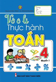 Fahasa - vở ô li thực hành toán lớp 4