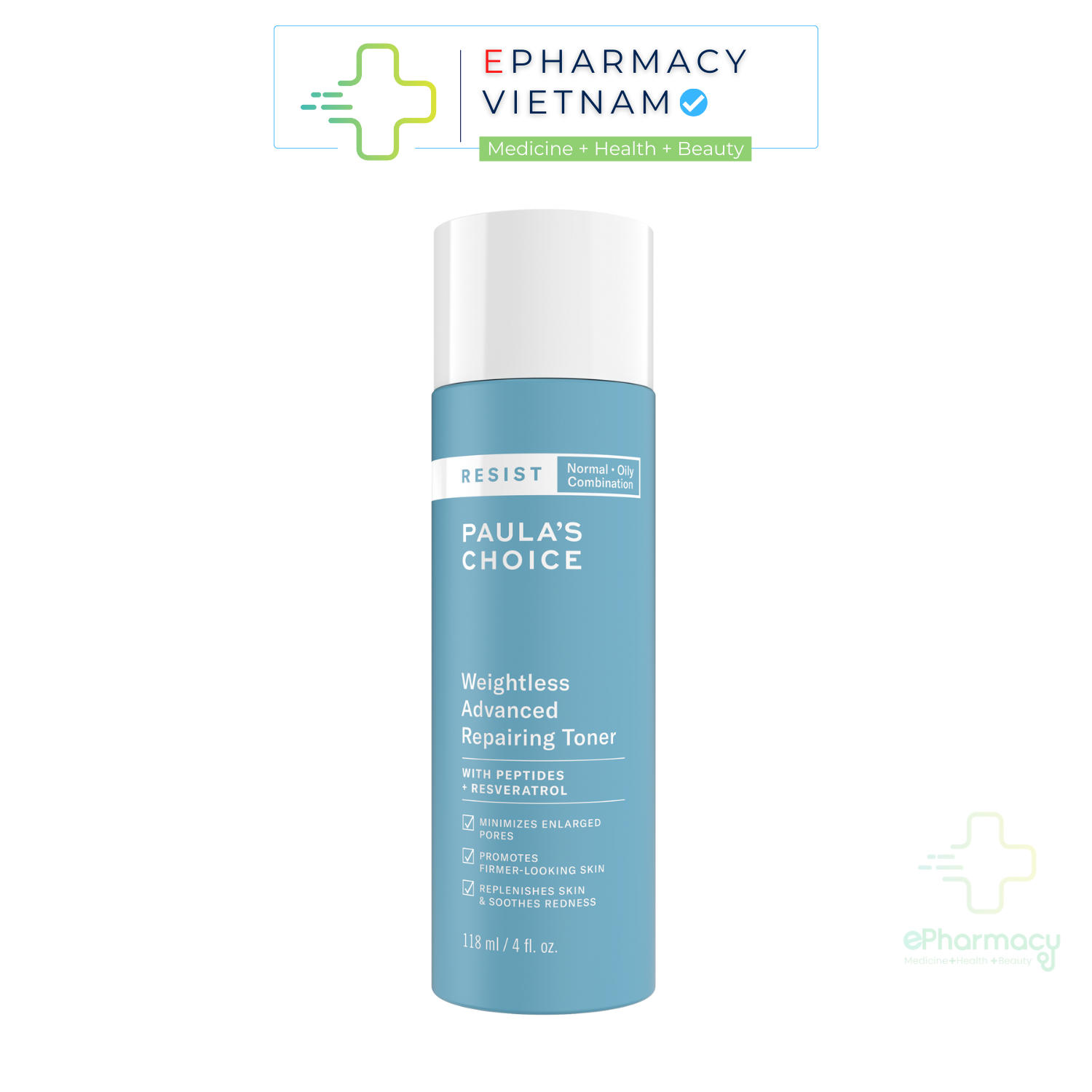 Toner Paula's Choice cho da dầu và lão hóa - Paula Choice Toner Resist Weightless Advanced Repairing 7780 118ml