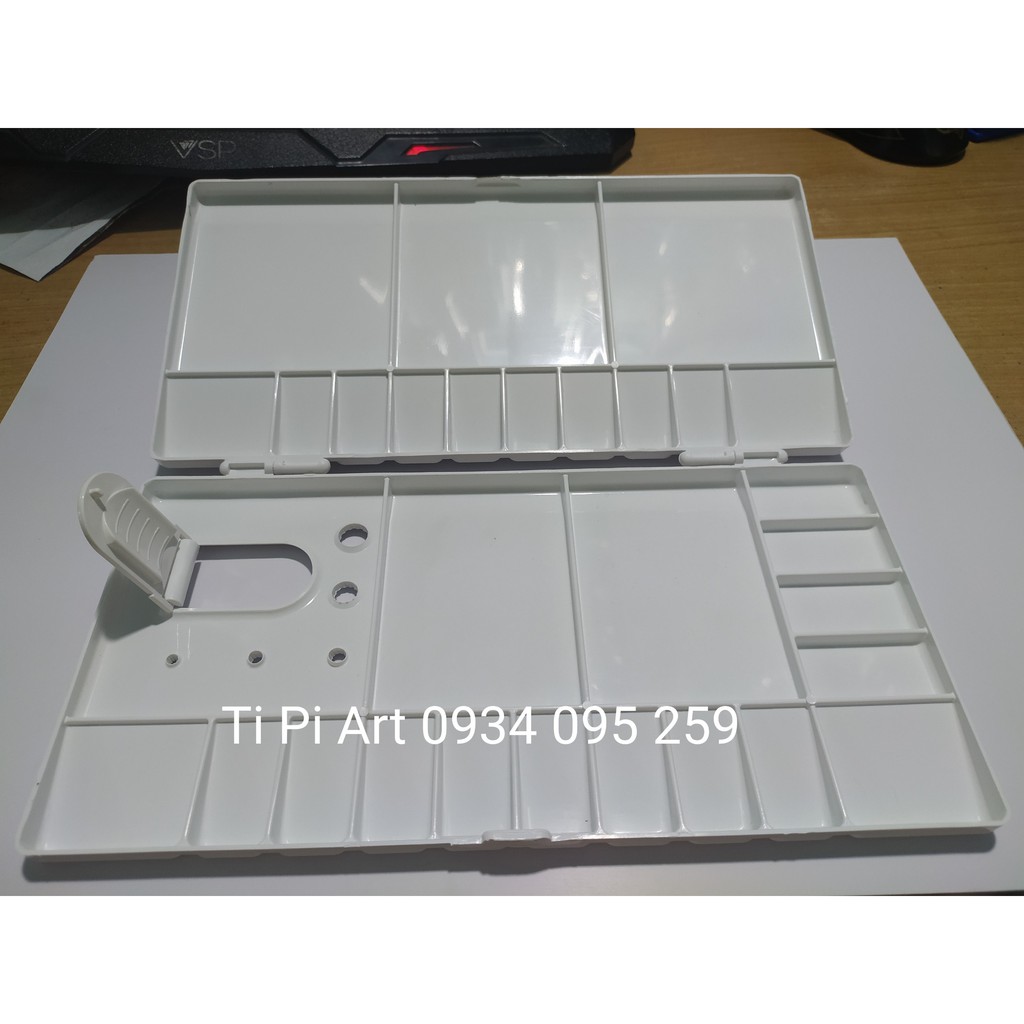 Vĩ pha màu đôi, Pallet pha màu đôi, Đóng/gấp lại được