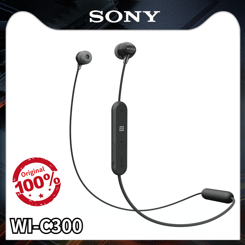 SONY WI-C300 Tai nghe âm thanh bluetooth không dây HIFI với micro chơi trò chơi tai nghe