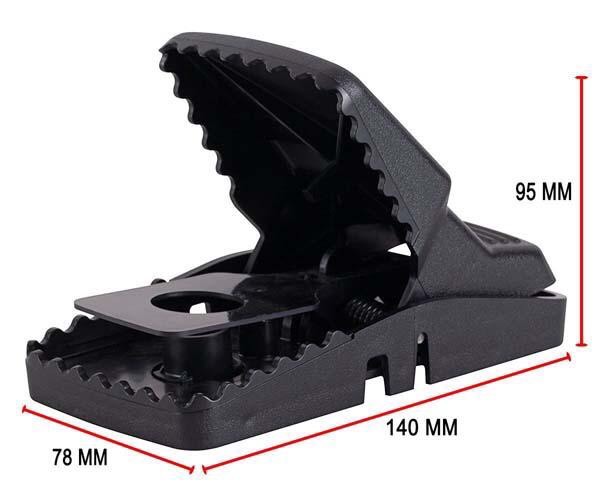 Bẫy chuột dạng kẹp, Bẫy chuột dạng kẹp - Bẫy chuột thông minh - Bẫy chuột hiệu quả, KẸP BẪY CHUỘT SIÊU NHẠY, Bẫy đập kẹp chuột (bẫy khủng long)