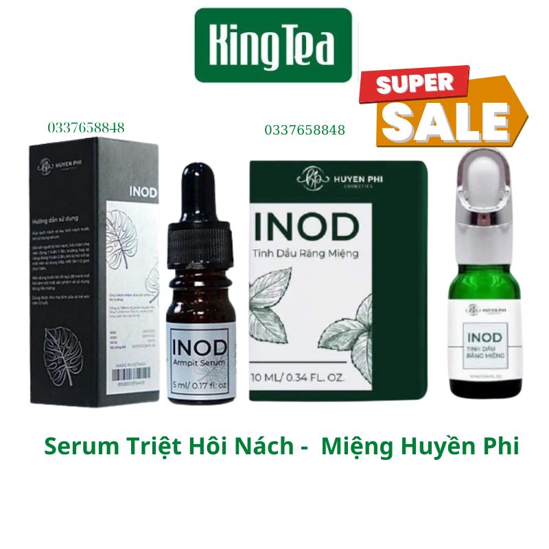 [Kèm Phiếu Bảo Hành] Serum Hôi Nách - Hôi Miệng Indo Huyền Phi Chính Hãng