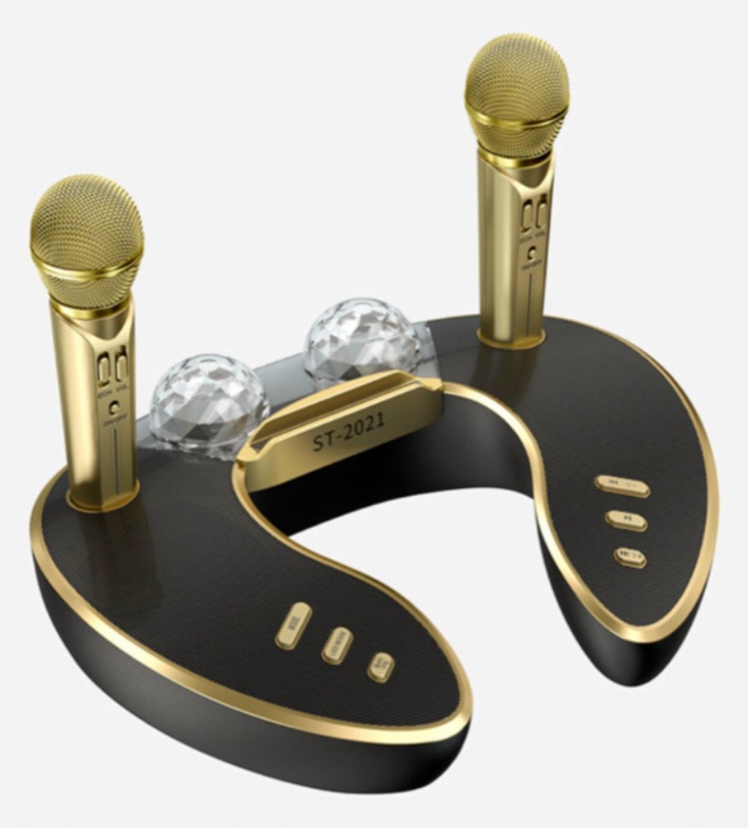 [ MẪU MỚI NHẤT 2021 ] Trọn Bộ Loa Bluetooth Cao Cấp St 2021  Dàn Âm Thanh Karaoke Mini Kèm 2 Đèn Led,Tặng 2 Micro Không Dây, Thiết Kế Độc Đáo, Công Suất Cực Lớn, Phù Hợp Hát Karaoke Tại Nhà, Đi Phượt cực kì tiện dụng bảo hành 12T