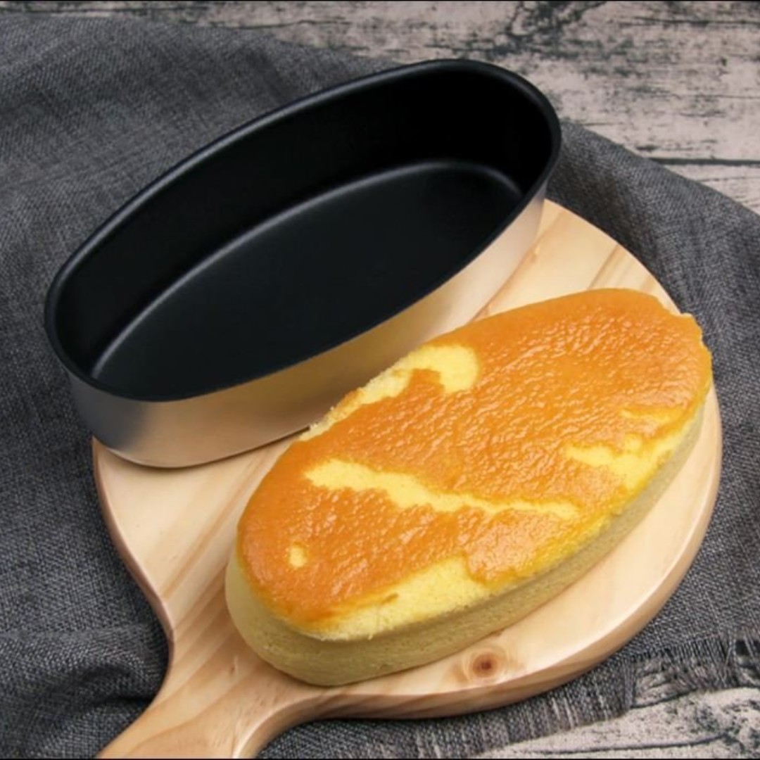 Khuôn bánh mỳ hoa cúc chống dính,Khuôn Oval nhôm đúc D08