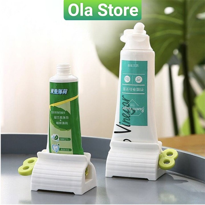 Dụng cụ nặn tuýt kem đánh răng, cuộn nặn kem đánh răng tiện lợi thông minh
