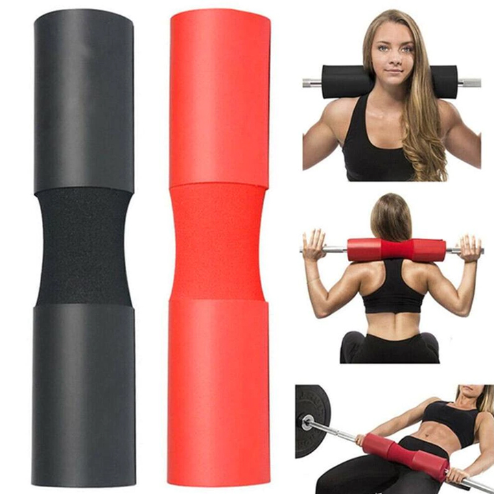 Thanh mút lót vai gánh tạ barbell squat pad JS (Có dây buộc)