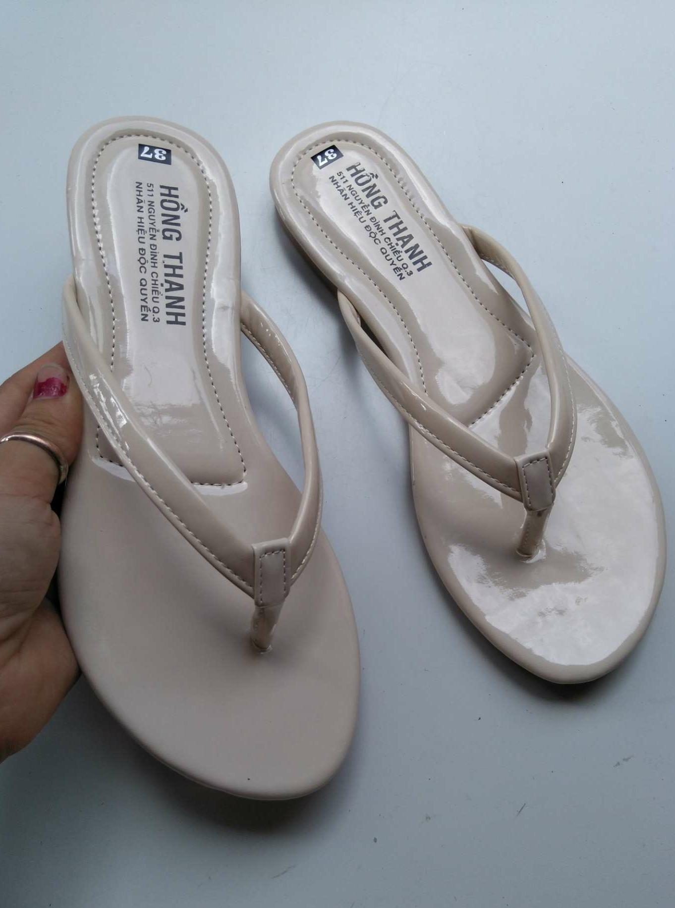 (hình thật) dép kiểu nữ hàng đóng cao cấp siêu êm siêu bền