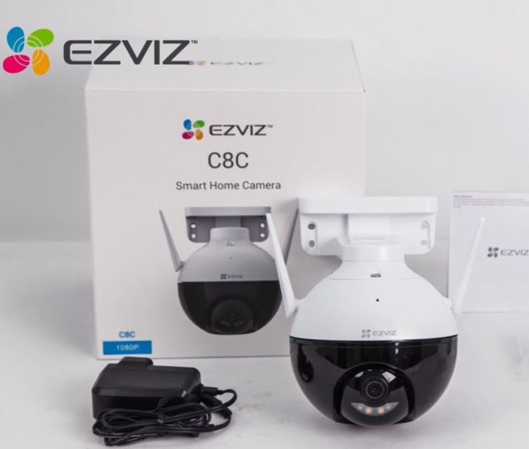 Camera Wifi EZVIZ C8C FullHD 1080P - Có màu ban đêm,  Xoay 360độ, Nhận diện bằng AI Thông minh, Lắp ngoài trời, Hồng ngoại nhìn đêm tầm xa đến 30m CÓ 4 MÃ QUÝ KHÁCH VUI LÒNG CHỌN ĐÚNG MÃ MONG MUỐN