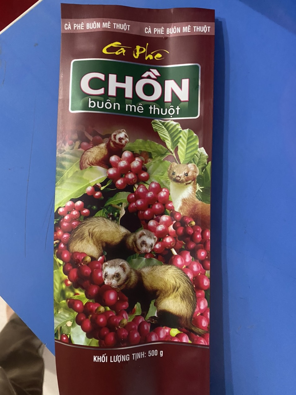 [HCM][NGON VÀ THƠM ] 01 Bịch 500gr Cà phê pha Phin truyền thống Chồn Buôn Mê Thuộc của công ty Cao Đại Nguyên thượng hạng