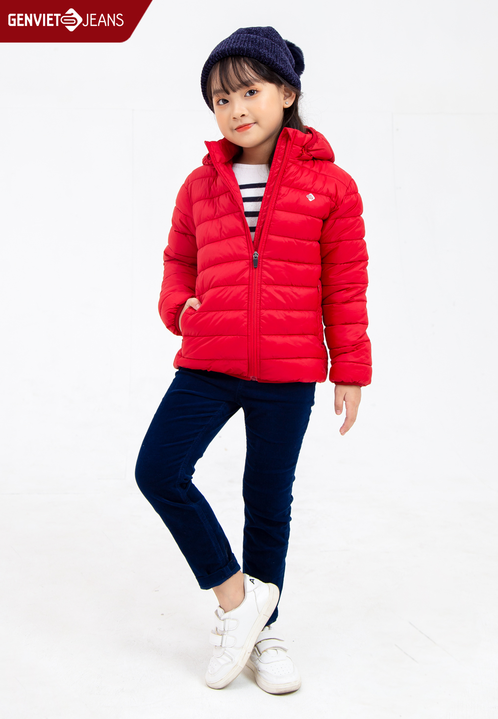 Áo khoác trẻ em 3 lớp unisex k8121g2012 genviet kids