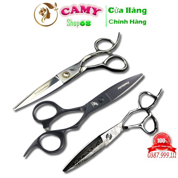 Kéo chuốt tóc freelander nhật bản - kéo cắt tóc nam nữ chuyên nghiệp bản to chính hãng camy shop68