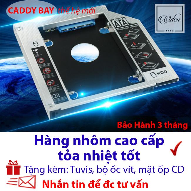 [HCM]Ổ caddy bay thay thế ổ DVD cho laptop - 9mm 9.5 mm  12.7mm
