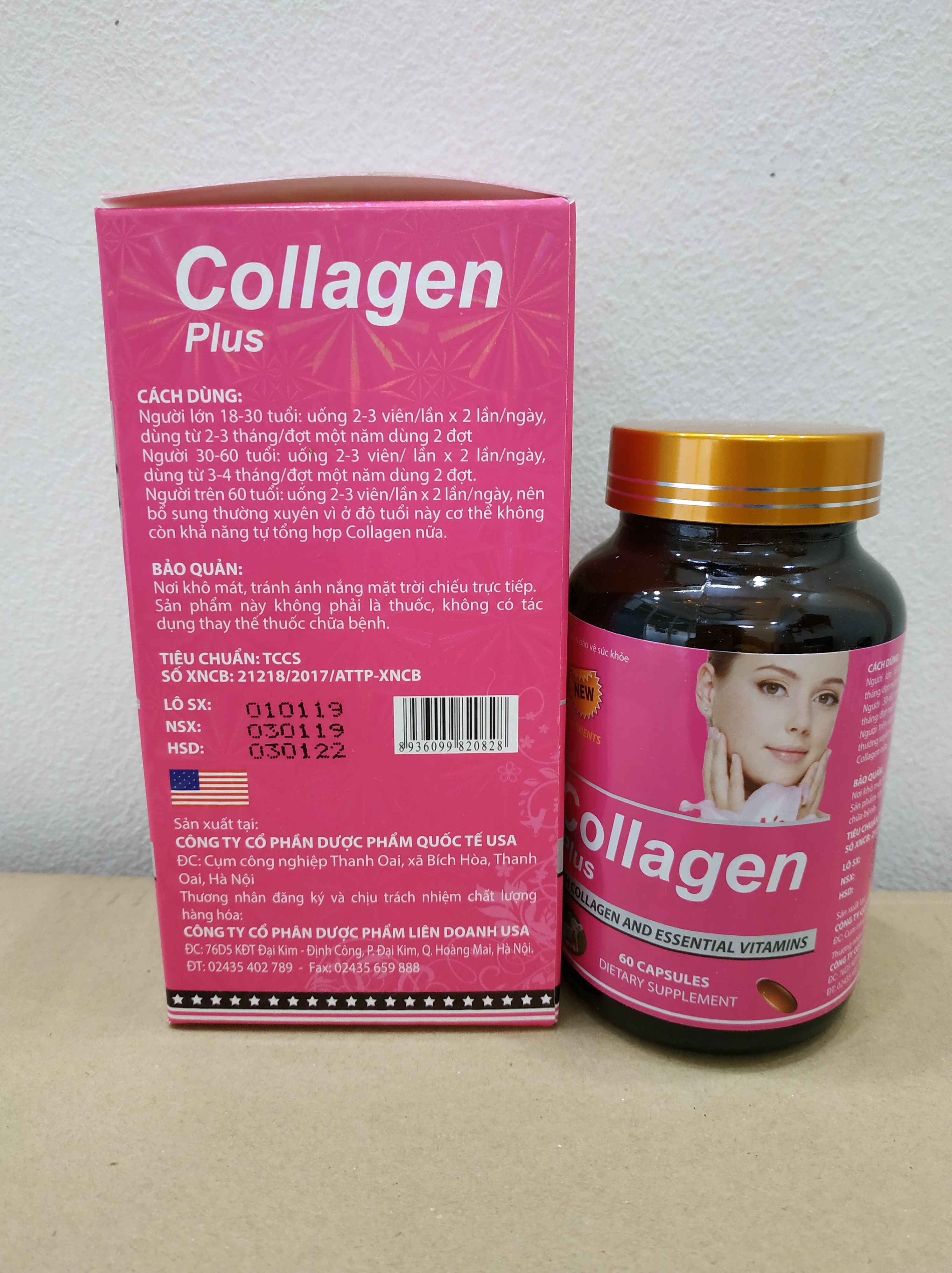  [HÀNG CHÍNH HÃNG] COMBO 2 HỘP VIÊN UỐNG COLLAGEN VÀ NHAU THAI CỪU GIÚP ĐẸP DA , SÁNG DA , TĂNG CƯỜNG LÀM GIẢM NẾP NHĂN TRÊN DA